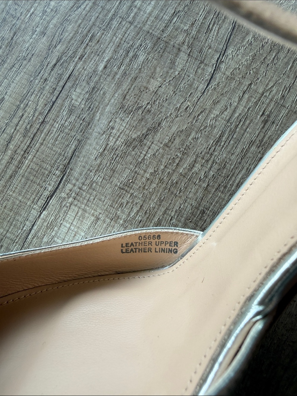 J. Crew Silver Pointed-Toe Double Ankle Strap Heels - Picture 7 of 7